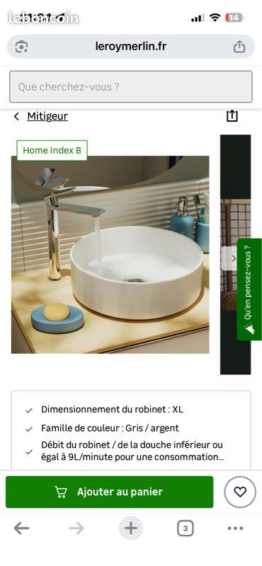 Mitigeur lavabo xl (image 3)