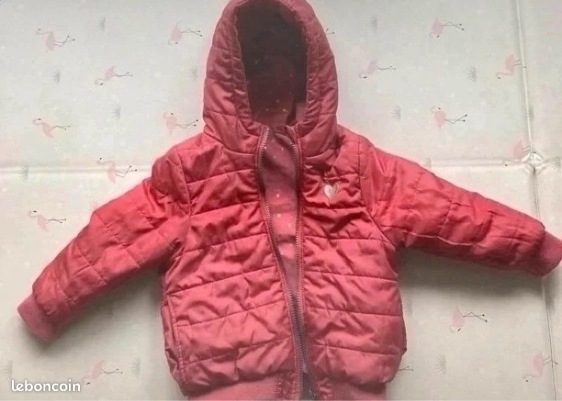 Manteau doudoune fille 4 ans (image 1)