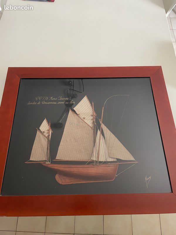 Tableau vitrine bateau (image 3)