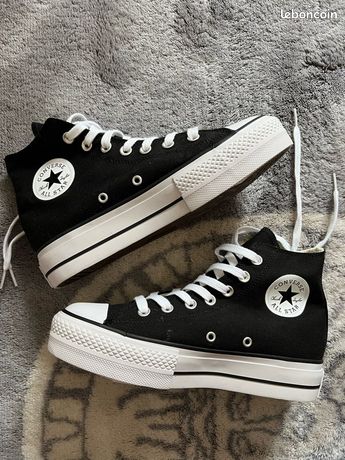 converse noir haute occasion