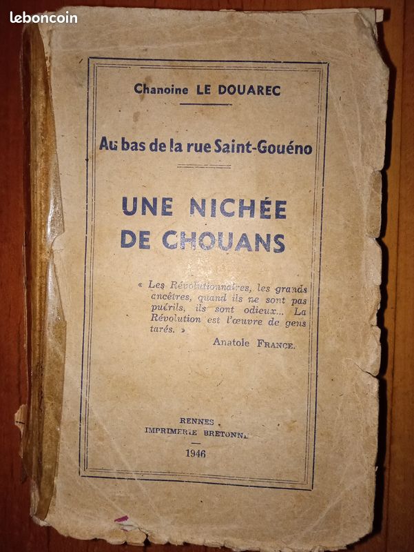 Une nichée de chouans de Le Douarec (image 1)