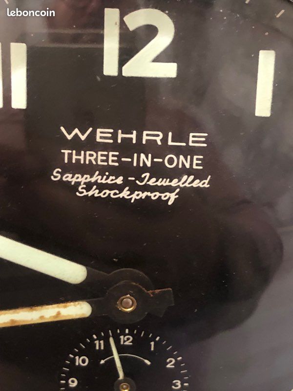 Pièce Horlogerie Wehrle – Clé De Réveil 10 Boutons Articulée à Visser – Neuf Sans étiquette
