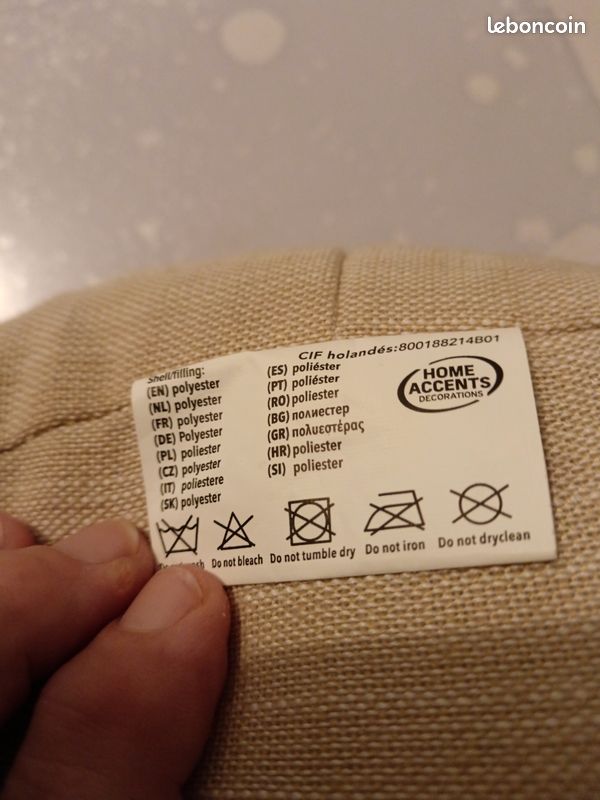 Coussin déco moelleux (image 2)