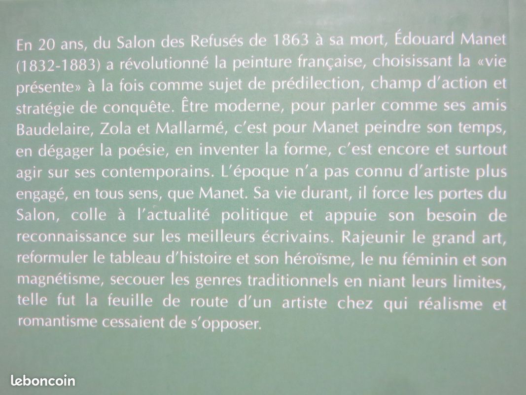 Manet, l'héroisme de la vie moderne (Découvertes Gallimard Hors série) (image 3)