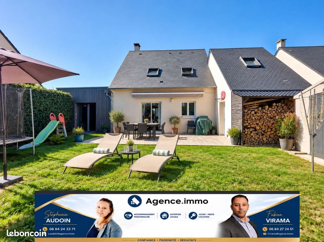 Maison 6 pièces 129 m² · à La Membrolle-sur-Choisille · 129 m² · 368 000 €
