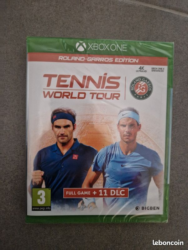 Tennis World Tour Roland-Garros Edition — Xbox One — Version Française Neuve Sous Blister