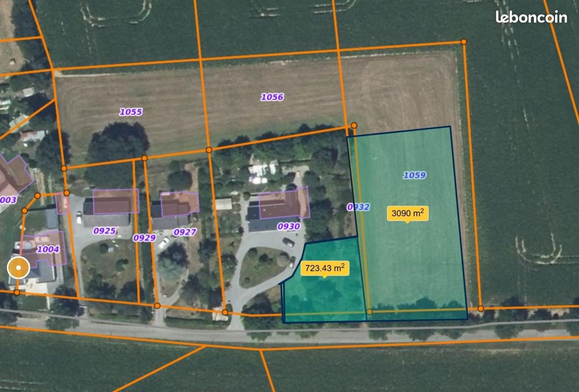 Terrain 3000 m² · à Châteaubriant · 3 000 m² · 50 000 €