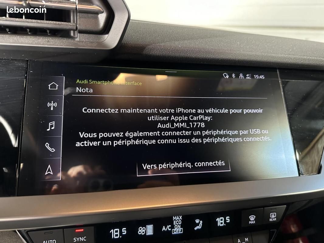 Audi A3 SPORTBACK 35 TDI 150 S-TRONIC BUSINESS GPS (image 5)