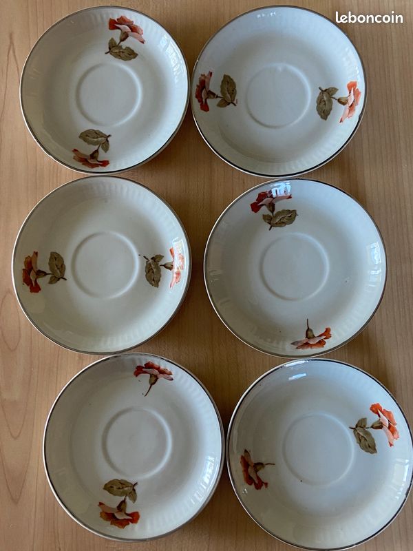 Soucoupes vintage (image 1)