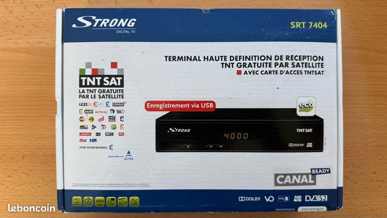 STRONG STR8110 terminal récepteur TNT numérique HD sans télécommande