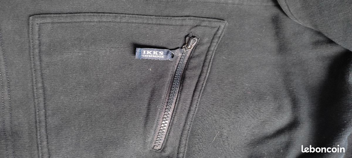 Veste sweat molletonnée IKKS (image 8)