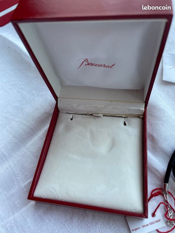 Pendentif Baccarat violet - neuf (image 6)