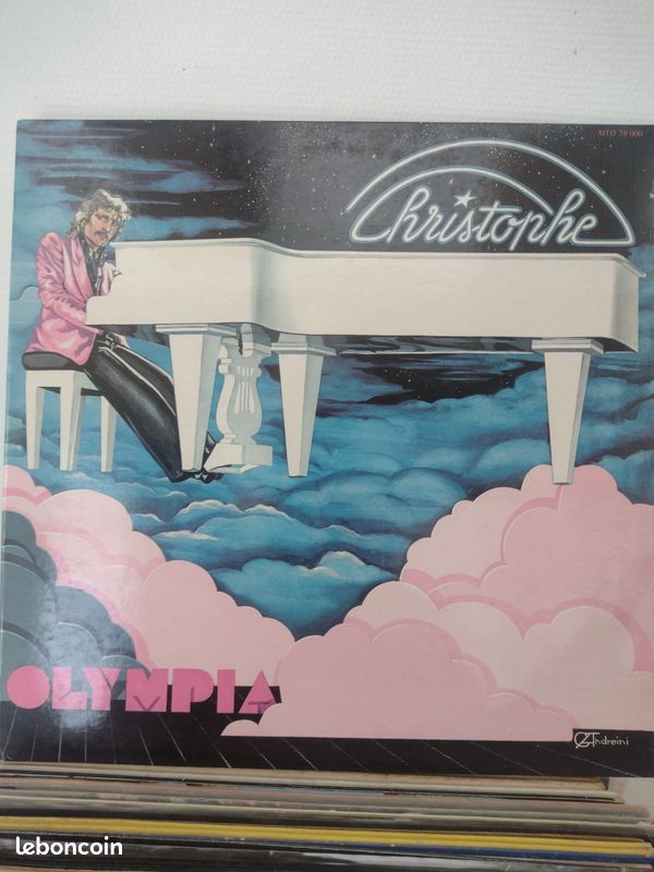 Disque vinyle double 33 t christophe (image 1)