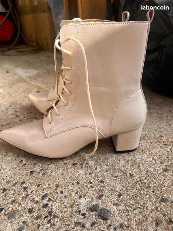 Bottines Beige (image 2)