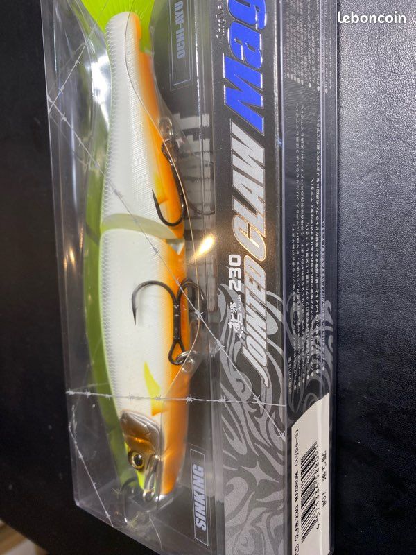 Gan Craft Jointed Claw 230 Magnum Flottant Jointed Leurre U-02 (0841