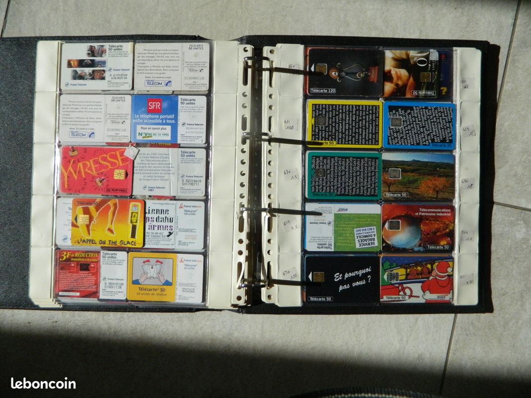 Lot de 120 cartes téléphoniques anciennes (image 8)