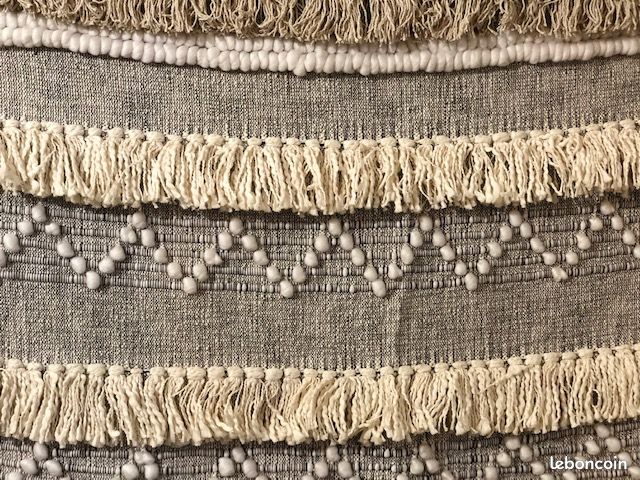 Tapis léger / Jeté de lit bohème (image 2)