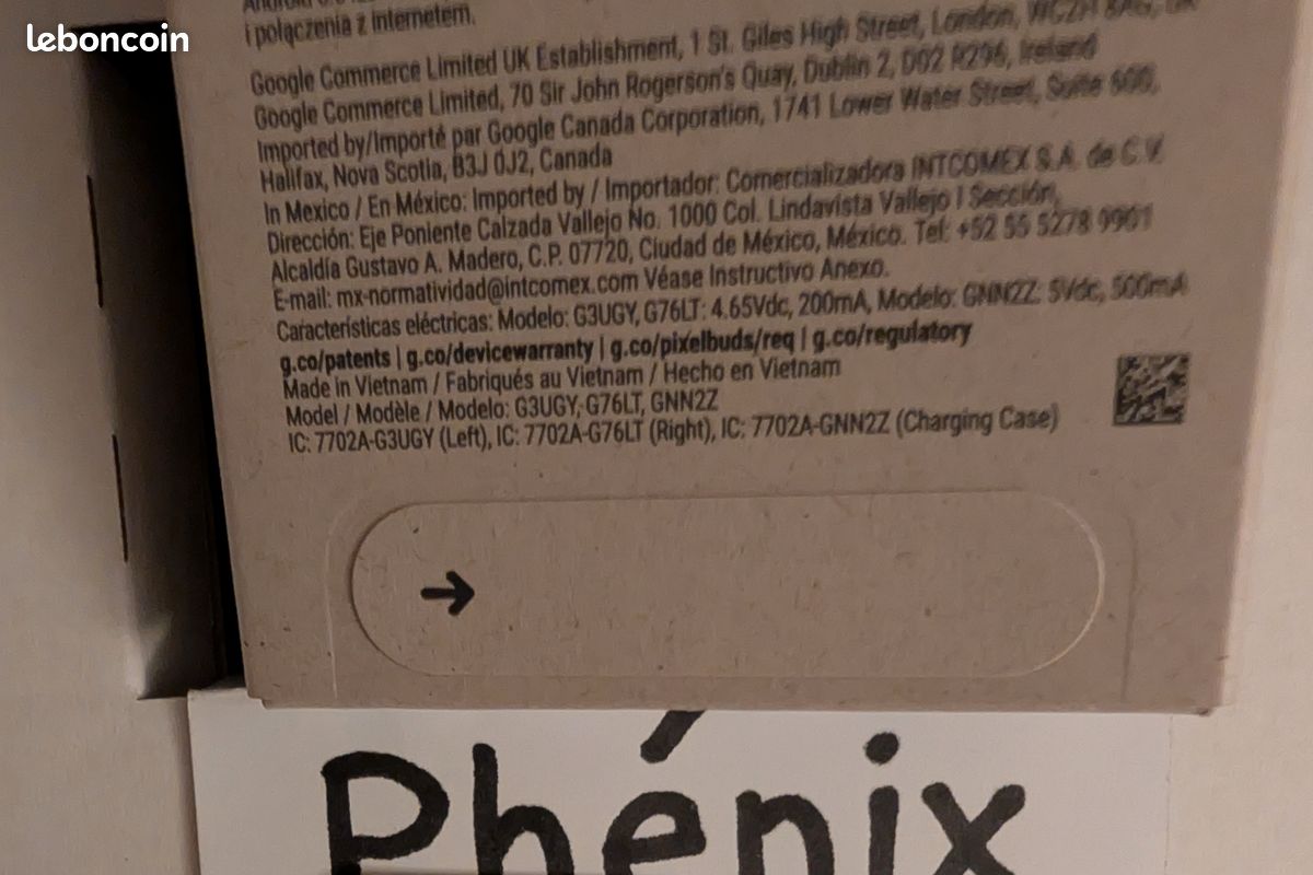 ⚡ Google Pixel Buds 2a NEUFS - Boite scellée 🔥2ème exemplaire (image 3)