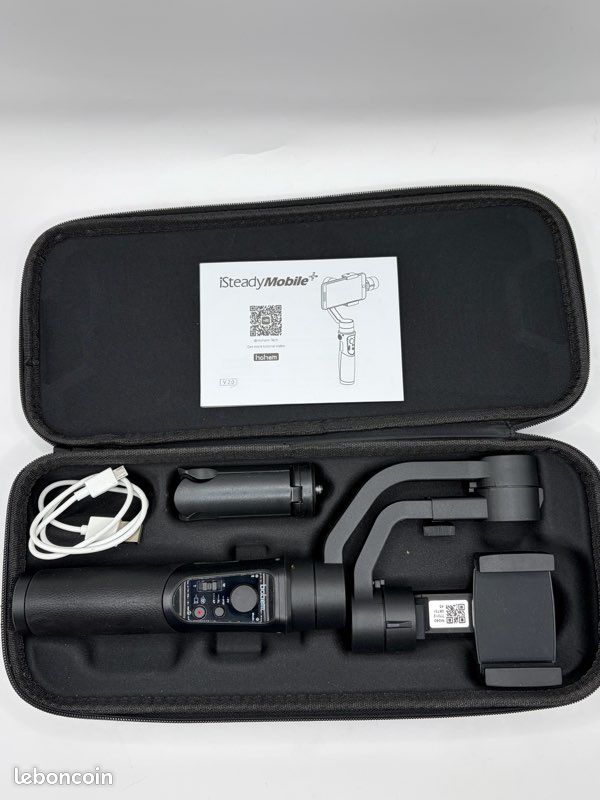 Hohem iSteady Mobile+ – Stabilisateur 3 axes pour smartphone (image 1)