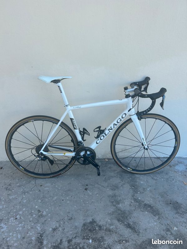 Vélo De Course Colnago V1R Ferrari Carbone - Taille 55 Cm - 6,5 Kg - 22 Vitesses - Occasion