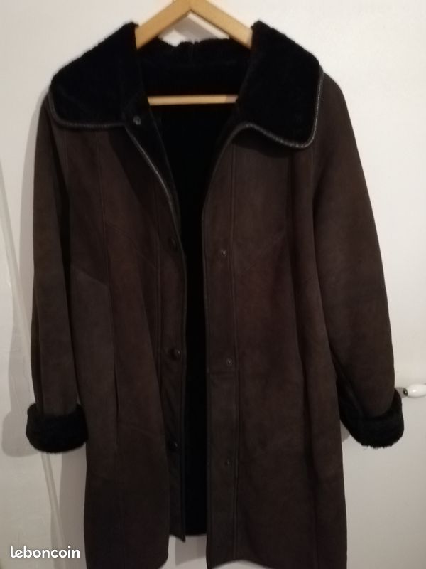 Manteau femme en mouton retourné (image 1)