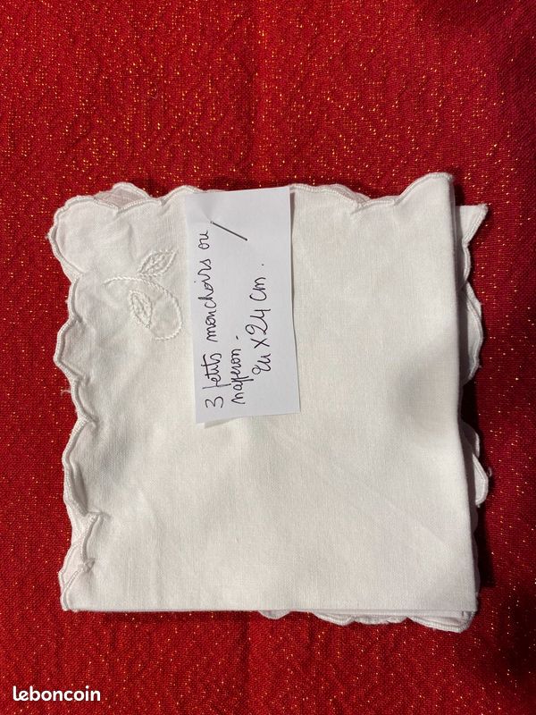 3 petites serviettes (image 2)