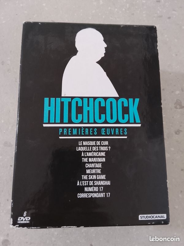 Coffret Alfred Hitchcock Premières œuvres 7 DVD (image 1)