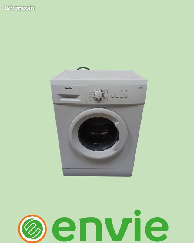 Lave linge hublot PROLINE - garantie 24 mois (image 1)