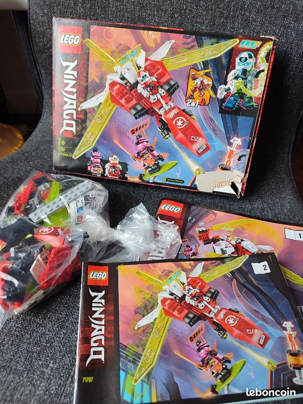 LEGO Ninjago 2 en 1 l'avion de Kai (image 1)