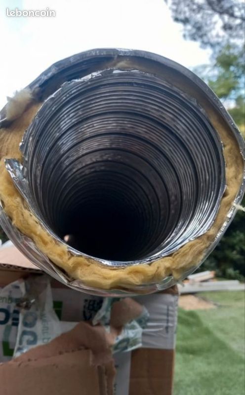 Conduit vmc insonorisé semi rigide aldes diamètre 125 3m (image 2)