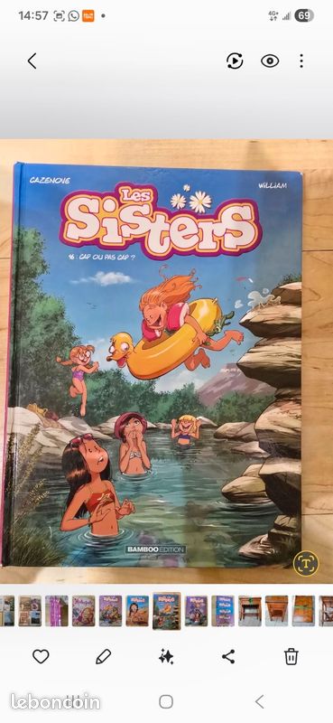 Lot 5 BD kes Sisters et Mistinguette (image 5)