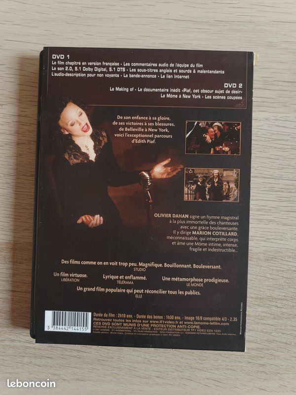 DVD La Môme (image 3)
