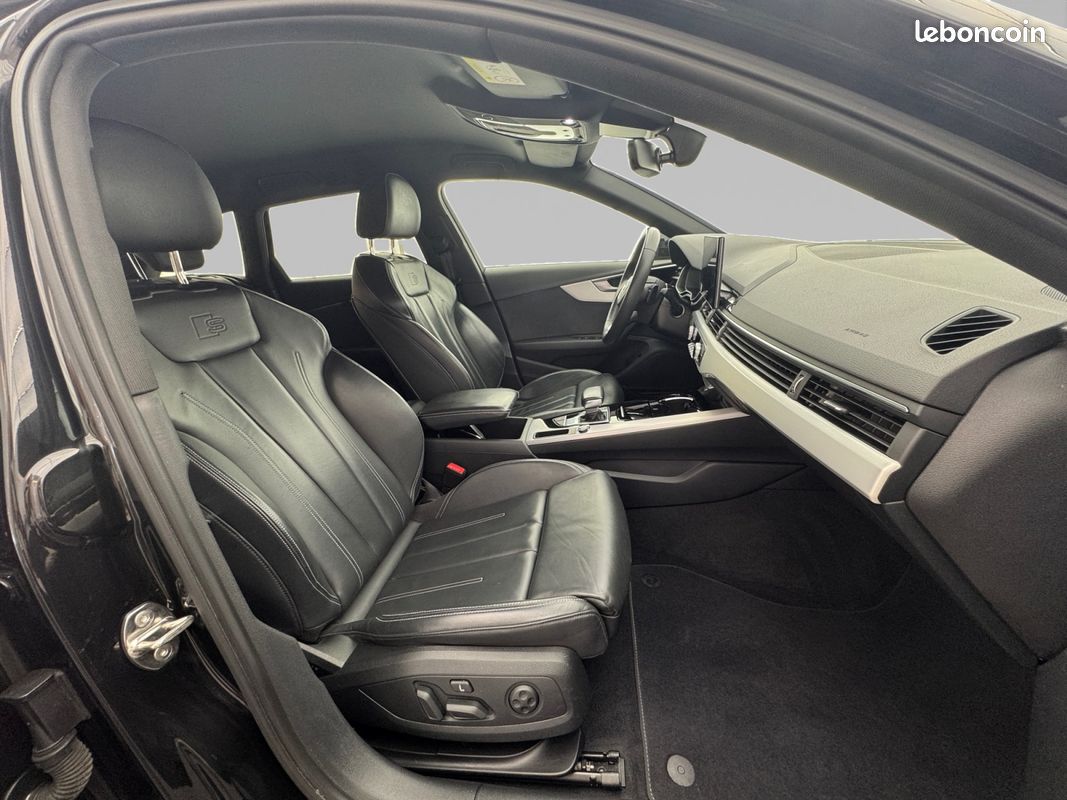 AUDI A4 Avant 40 TDI 204 S tronic 7 S line + Matrix LED + Pack Noir + Sieges electr. Massants + Pack Assit route (image 9)