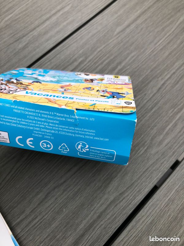 Lot de 3 puzzles avec posters - Les Looney tunes (image 7)