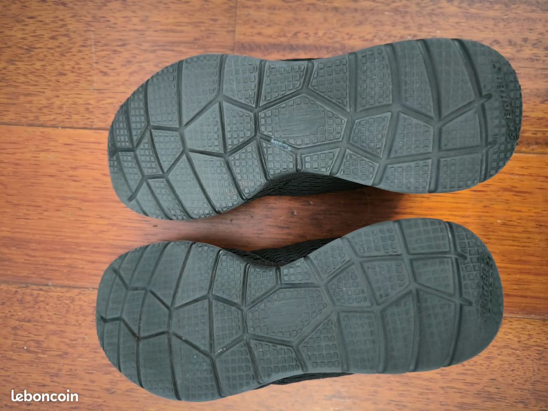 Baskets Skechers 36 noir (image 4)