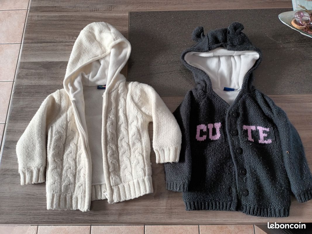 Veste pull hiver bébé (image 1)