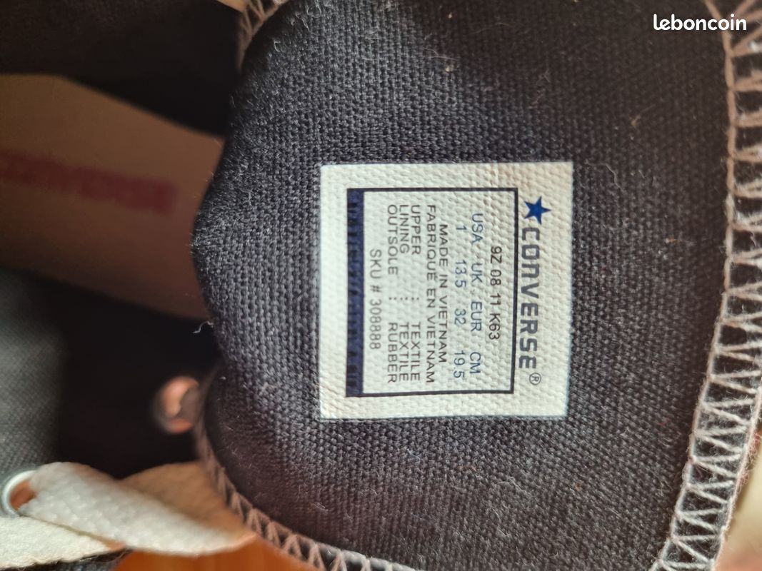 Basket montante fille taille 32 (image 7)
