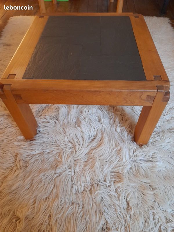 Magnifique table basse de Pierre Chapo (image 2)