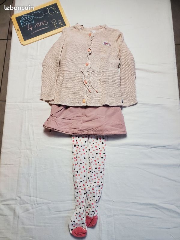 Ensemble 4 pièces, taille 4 ans (image 1)