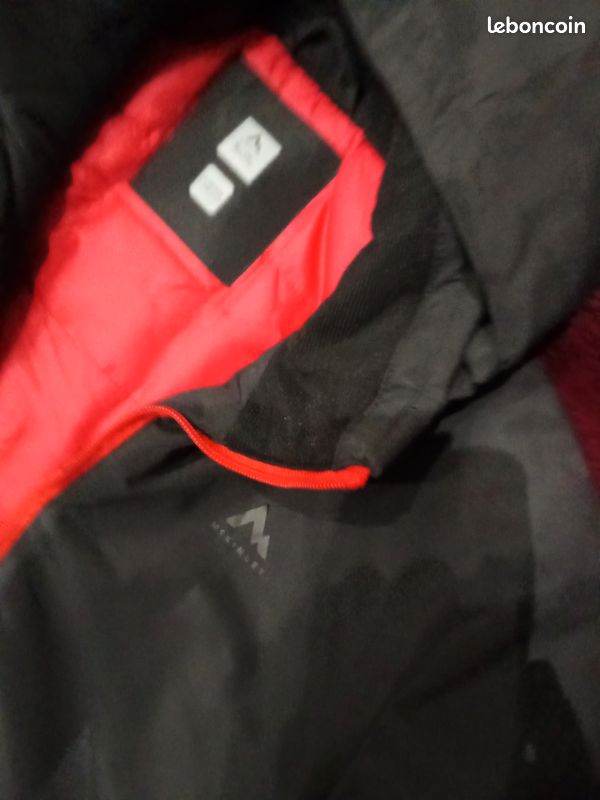 Veste ados garçon 16ans noir/gris Mc Kinley (image 2)