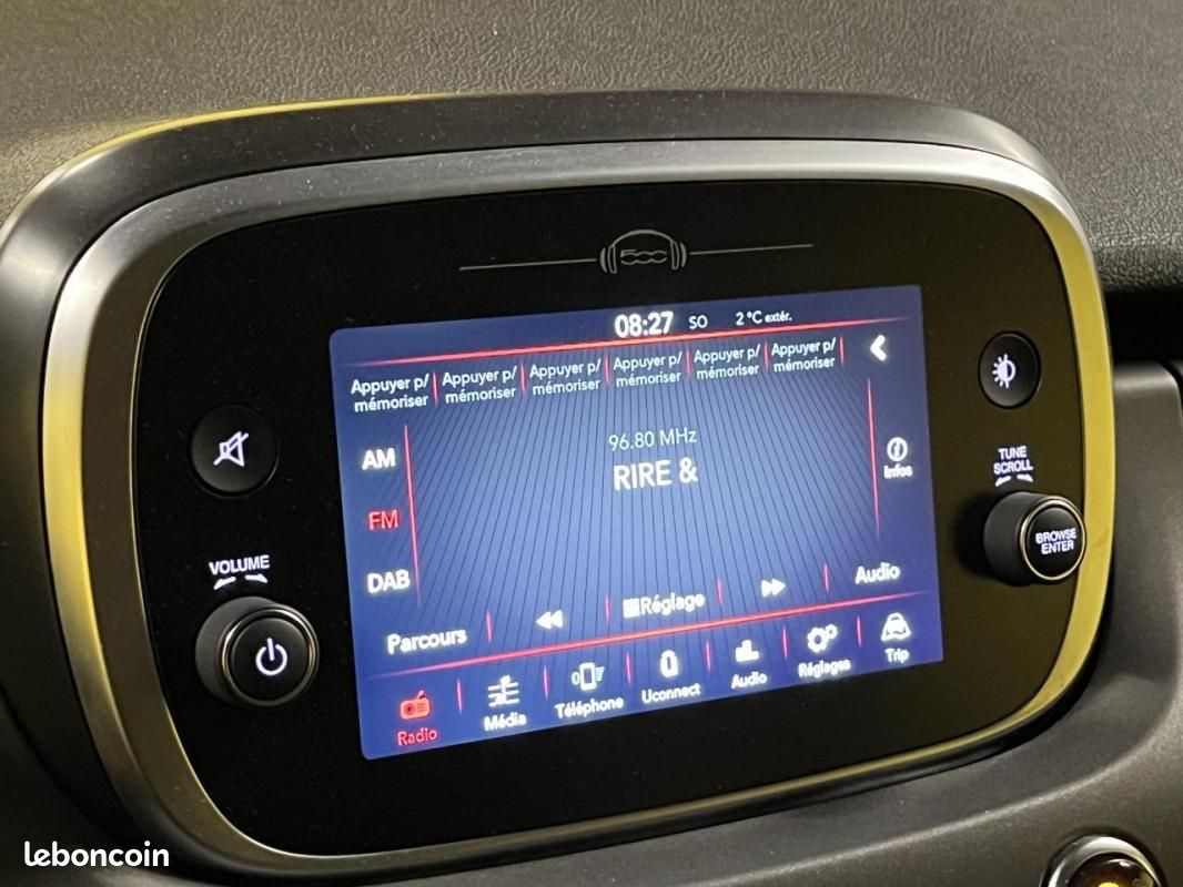 Fiat 500X 1.5 FIREFLY 130CH HYBRID DCT7 PACK CONFORT ET STYLE (image 6)