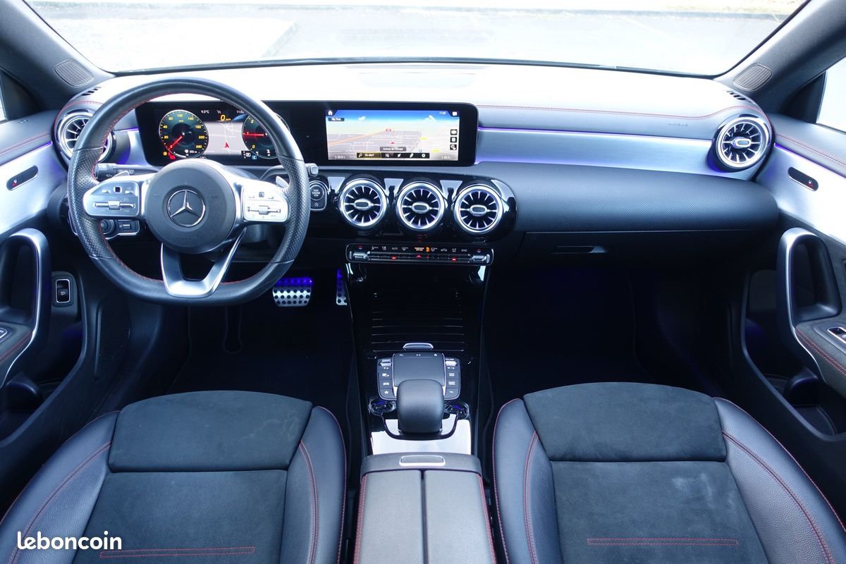 CLA 180d Shooting Brake 7G-Dct Amg-Line Cuir sport chauffant/Gps Europe/Caméra/Carplay/Pack ambiance/Régulateur/1*Main/Garantie 12 mois (image 11)