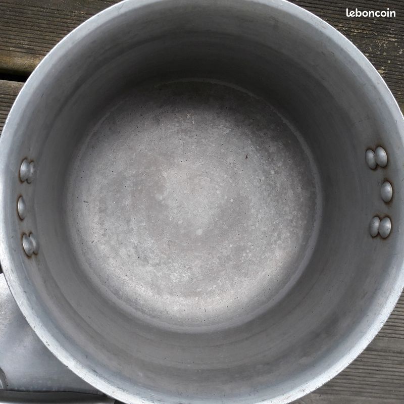 D39) ANCIENNE COCOTTE MINUTE SEB 8 LITRES EN ALUMINIUM