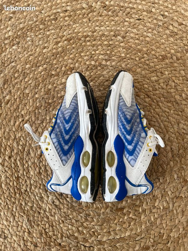 Basket Nike Nike Air Max Tn Jaune Nike Air Max Basket Bleu Et