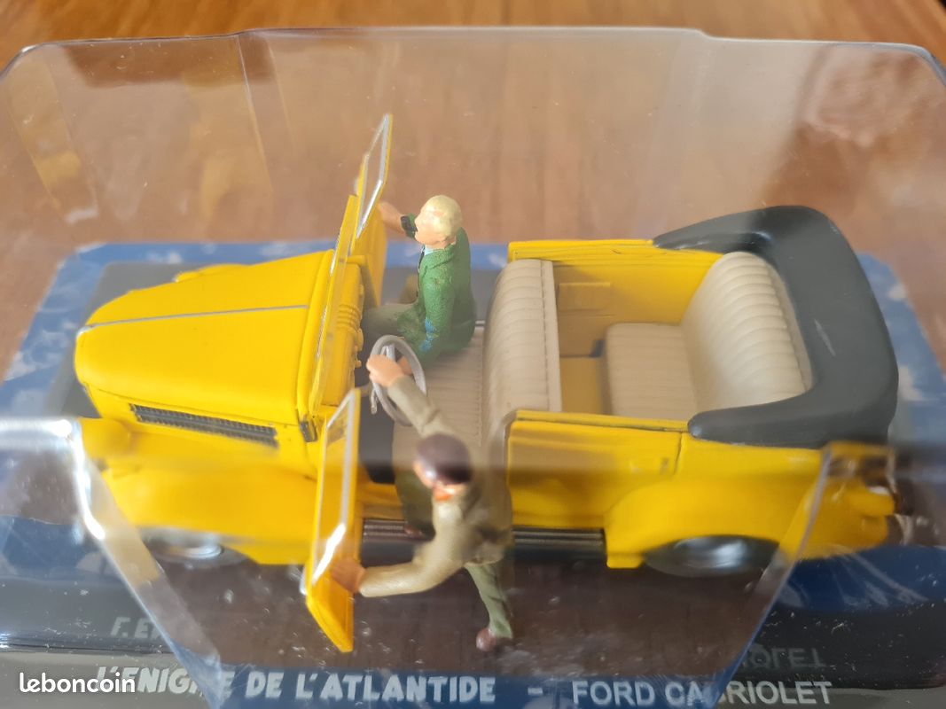 Voiture ford cabriolet blake et mortimer l enigme de l atlantide avec la boite (image 1)