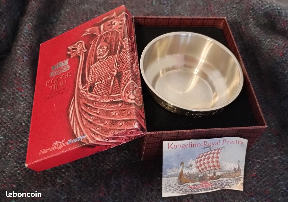 Mythrojan Lot de 2 petits bols de service en corne de bœuf véritable fabriqués à la main avec corne 100 % authentique pour bol de rasage multifonction, bol à soupe, style viking