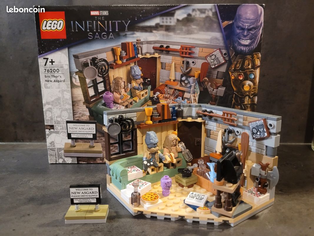 Lego 76200, le nouvel asgard de bro thor Jeux Jouets