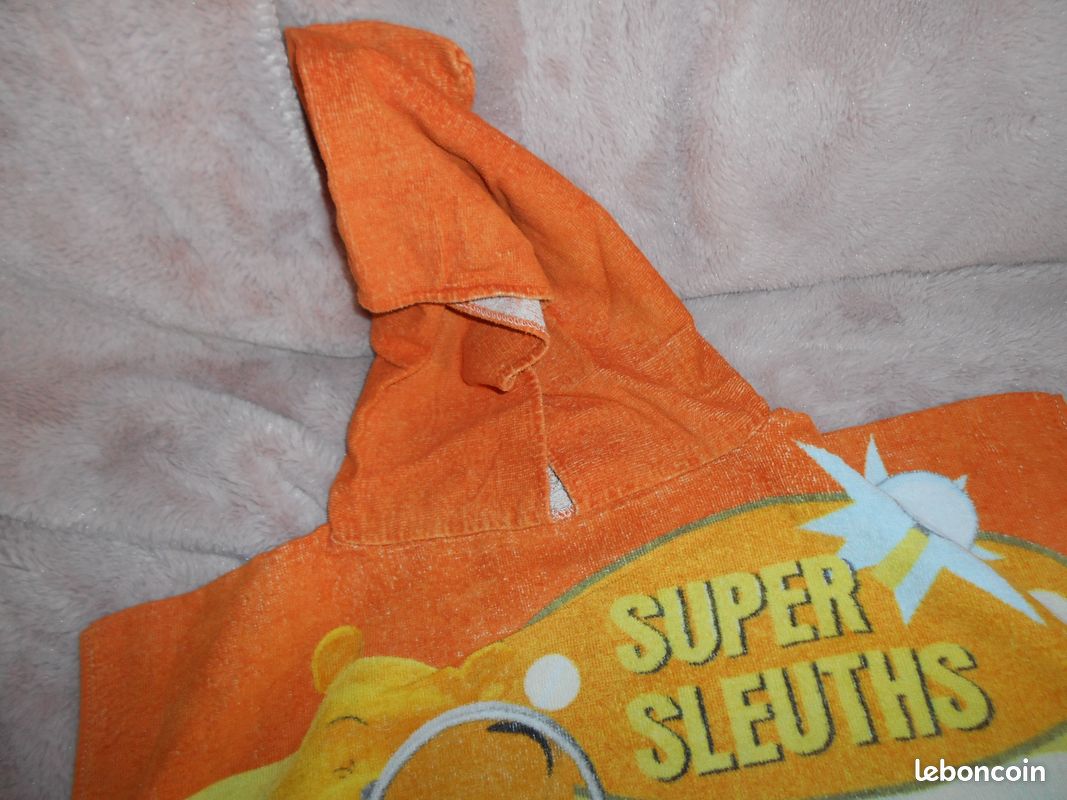 Disney sortie de bain serviette poncho avec capuche (image 2)