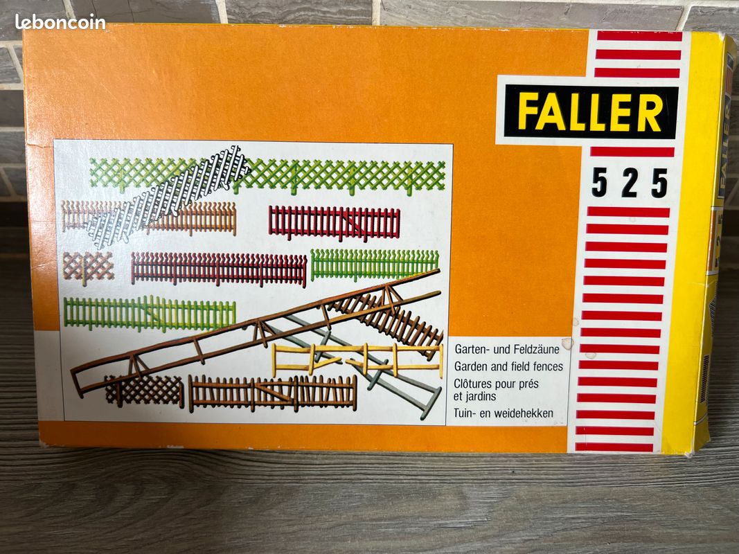 FALLER 180408 Clôture Bonanza, 1341 mm H0 - Lokschuppen Berlinski
