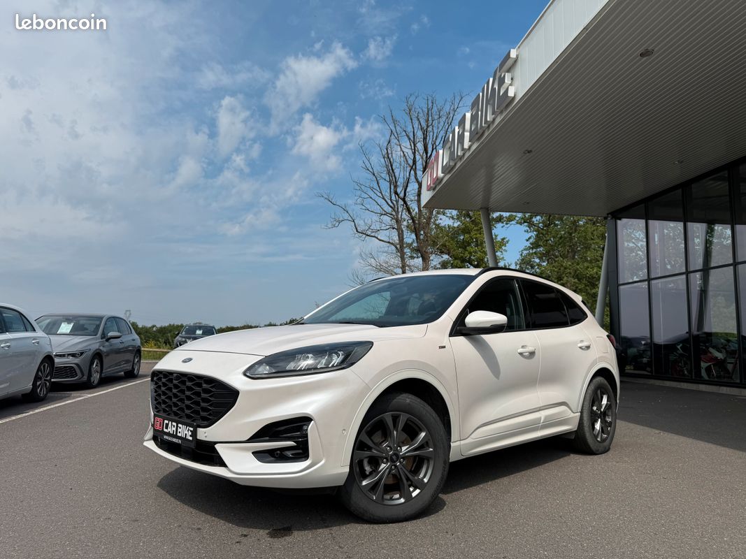 Ford Kuga St-line 2.5 Duratec 190ch FHEV Garantie 6 ans Suivi Ford Attelage Sièges chauffants Caméra GPS Keyless Régulateur adaptatif 379/mois (image 1)